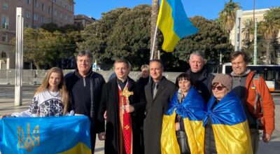 Manifestazione contro la guerra in Ucraina a Cagliari